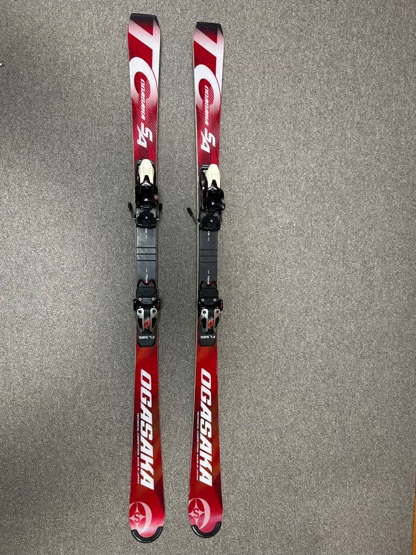 OGASAKA TC-SA スキー板　165cm ビンディング付