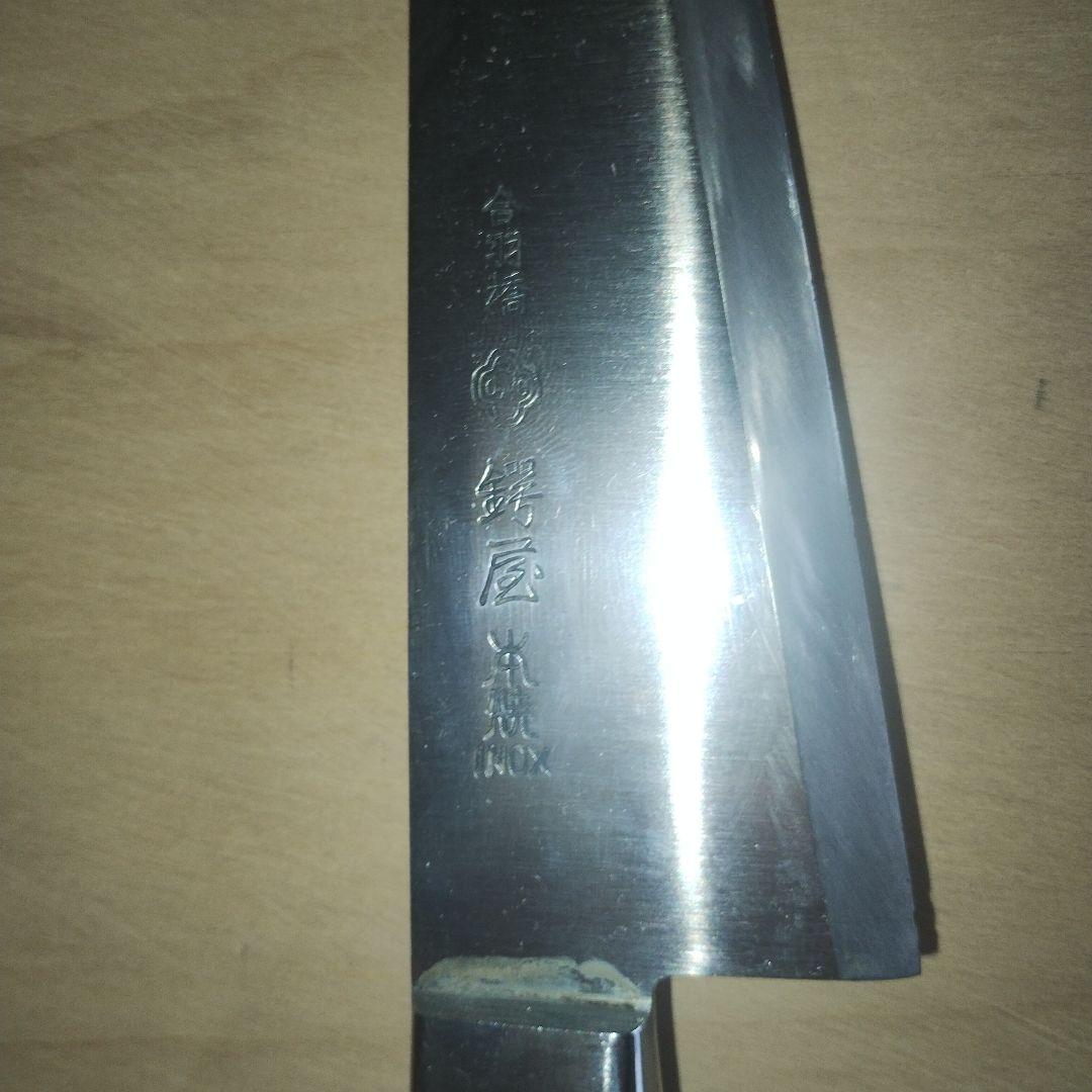 合羽橋　鍔屋　INOX本焼　ガラスキ　全長305mm