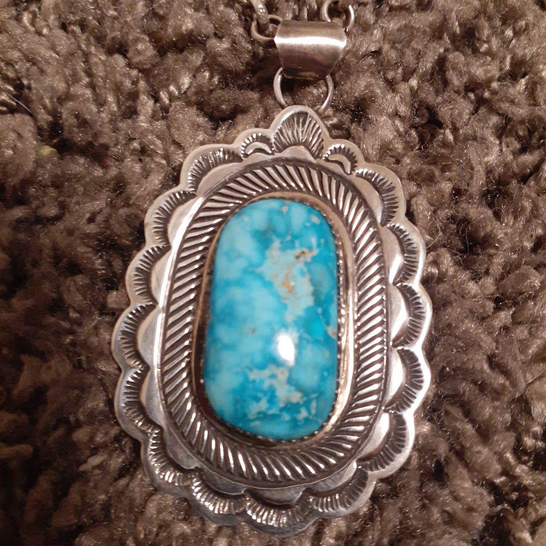 ◆リック マルチネス ターコイズペンダントトップ◆