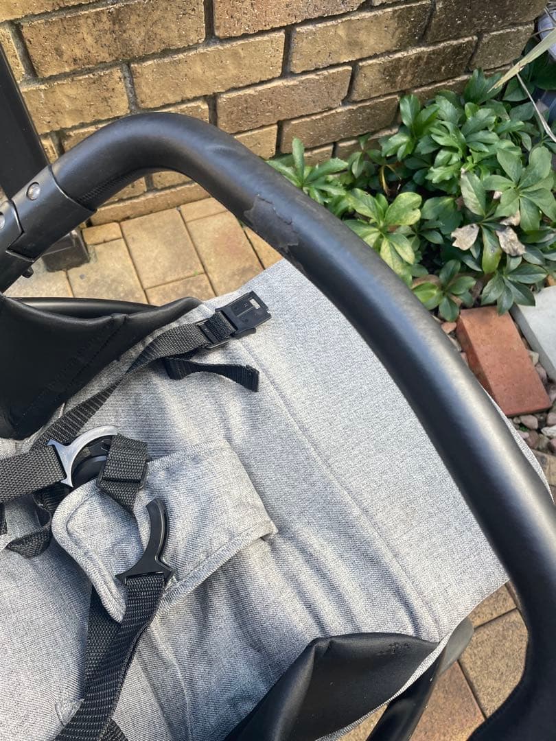 KATOJI 2シーター　2人乗りベビーカー グレー　直接引き渡しも可能