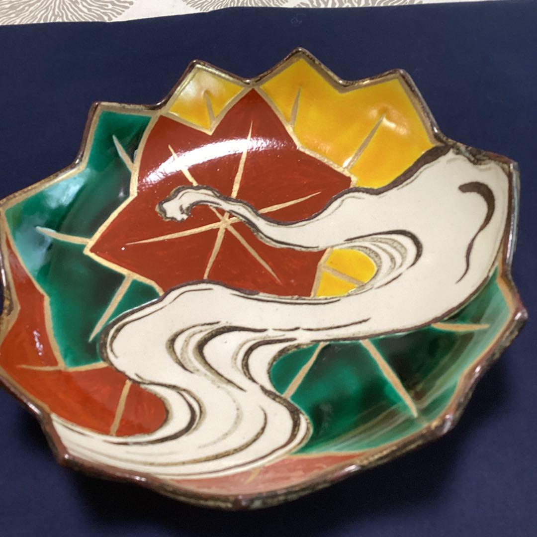 京焼乾山写立田川向付2客ずつ5種類10客　　　新品未使用