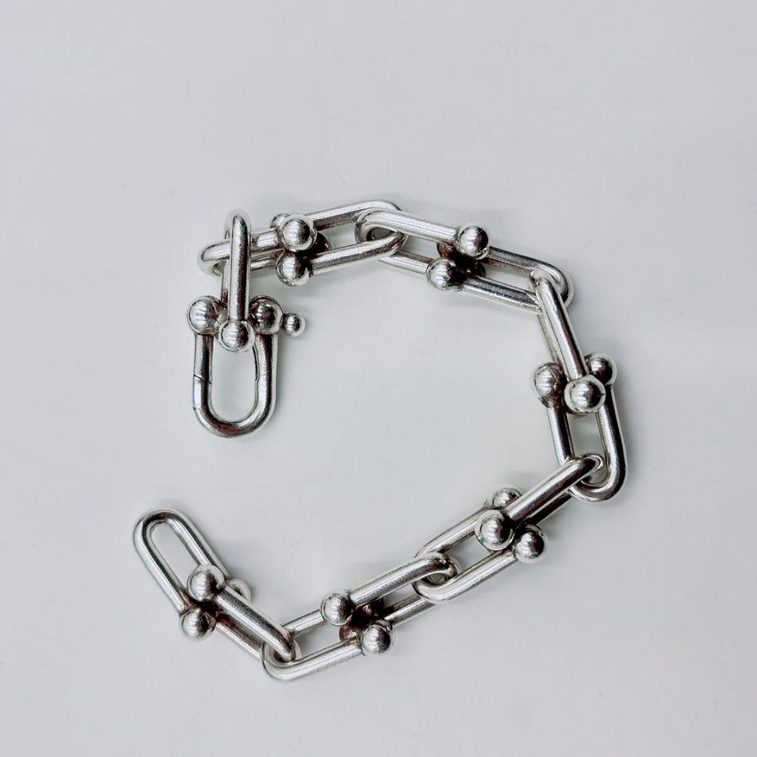 Tiffany ティファニー　ハードウェア ラージリンク ブレスレット