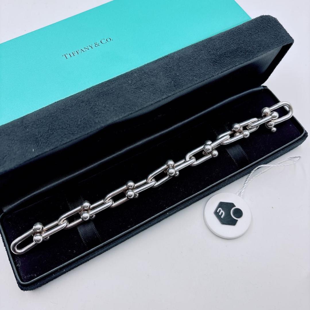 Tiffany ティファニー　ハードウェア ラージリンク ブレスレット