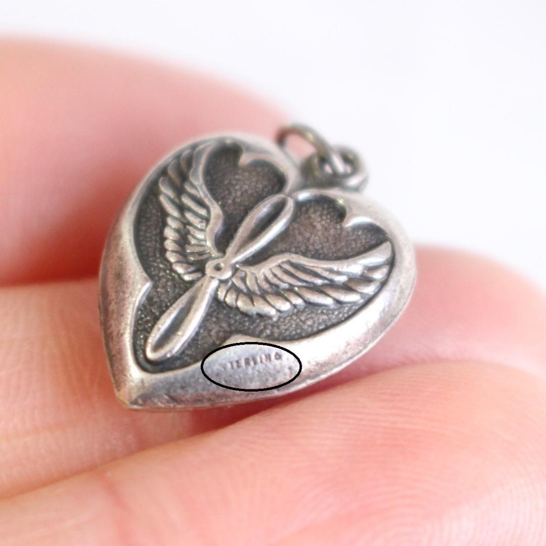 40s　スウィートハートジュエリー　WW2　イーグル　USAAF　ミリタリー　波