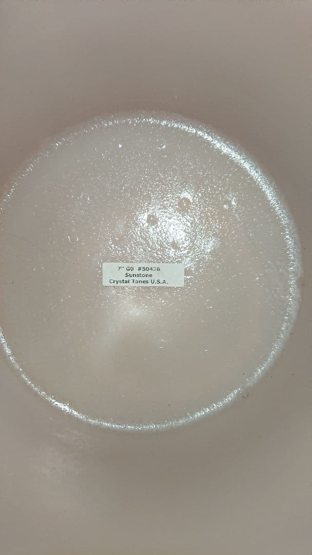 Crystal Tones社 サンストーン 7インチ G0絶対音