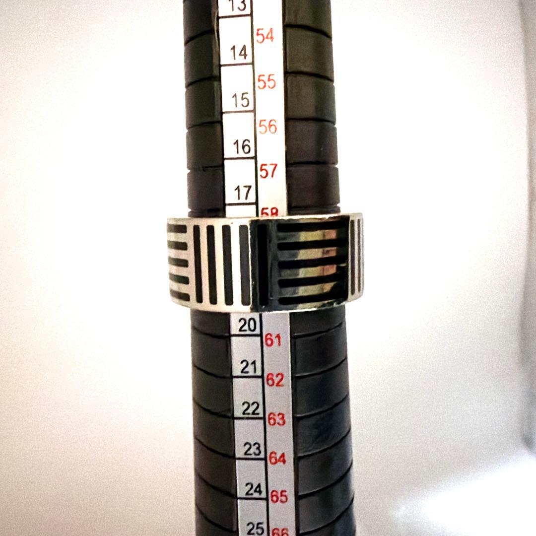 ルイヴィトン M62493 リング バーグ ダミエカラーズ シルバー ブラック