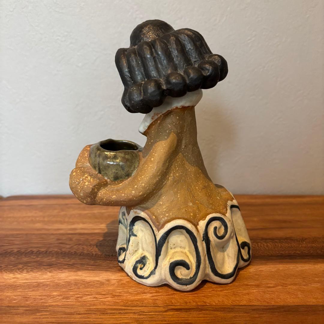 Metlox Poppet vintage ceramic girl 陶器