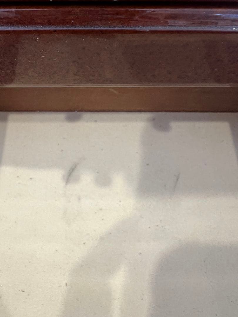 イタリア製 象嵌細工 木製ジュエリーボックス ミラー付き