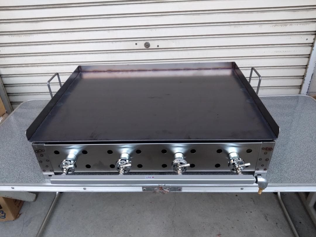 ネット専売品　極厚６ミリ鉄板　鉄板焼きグリラー　幅７５×５５　お好み焼きそば祭り