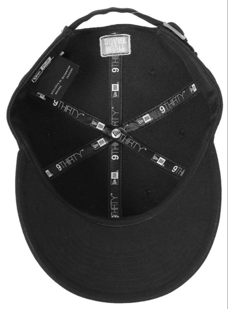 NEW ERA(R) × MARY QUANT BIGデイジー キャップ　黒