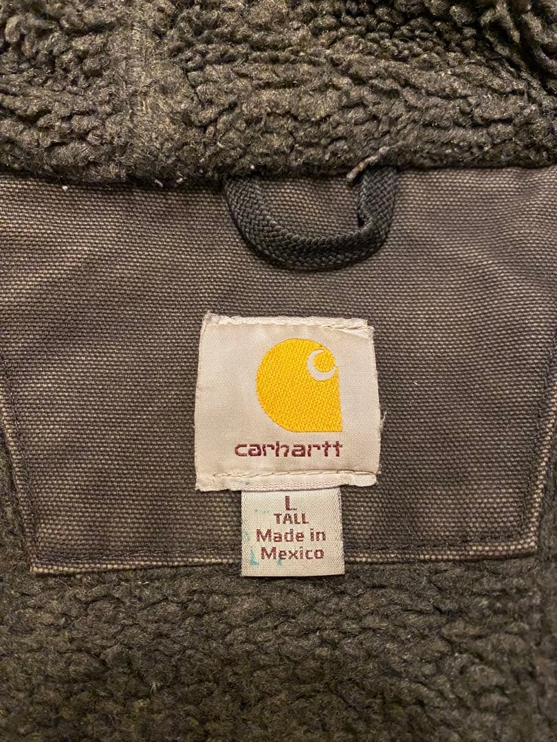 カーハート パーカー 裏起毛 ボロ US古着