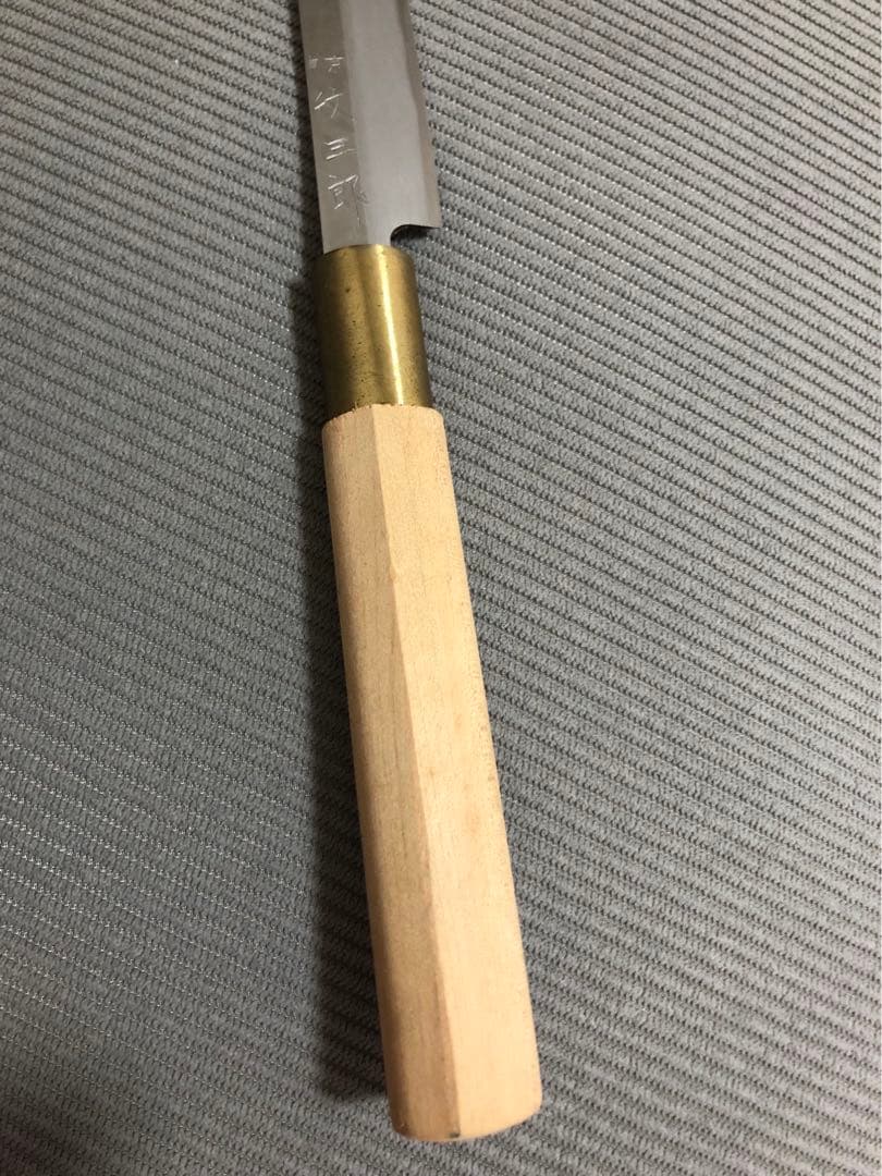 刺身包丁　蛸引き　紋三郎　刃渡り約27cm