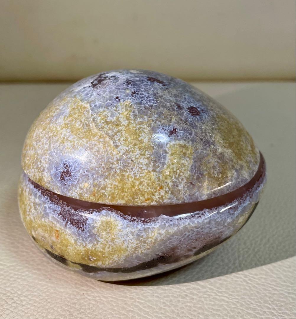 トレジャー瑪瑙 ドゥルージーアゲート 聚宝盆 雪模様 ピンクシュガー 恋愛運