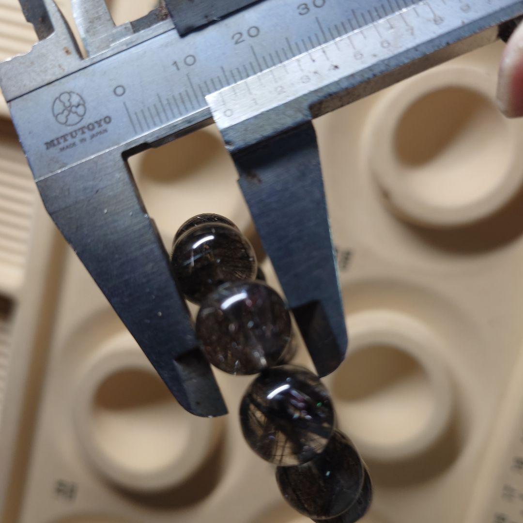 よっともくん様分☆二酸化チタンリアルブラックルチルクォーツ　偽物だと返金します