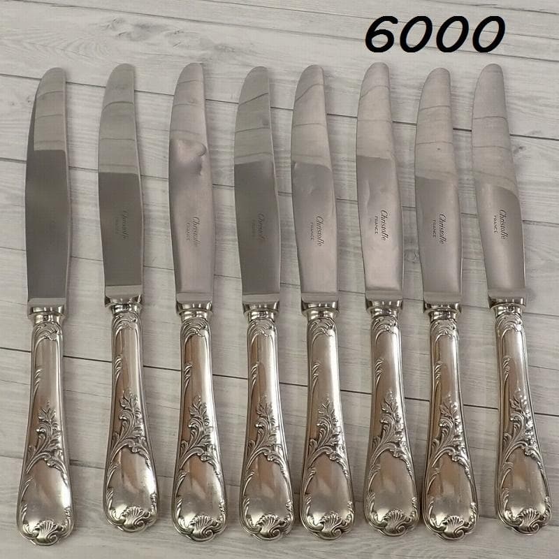RU-6000　クリストフル　マルリー　テーブルナイフ　シルバーコーティング