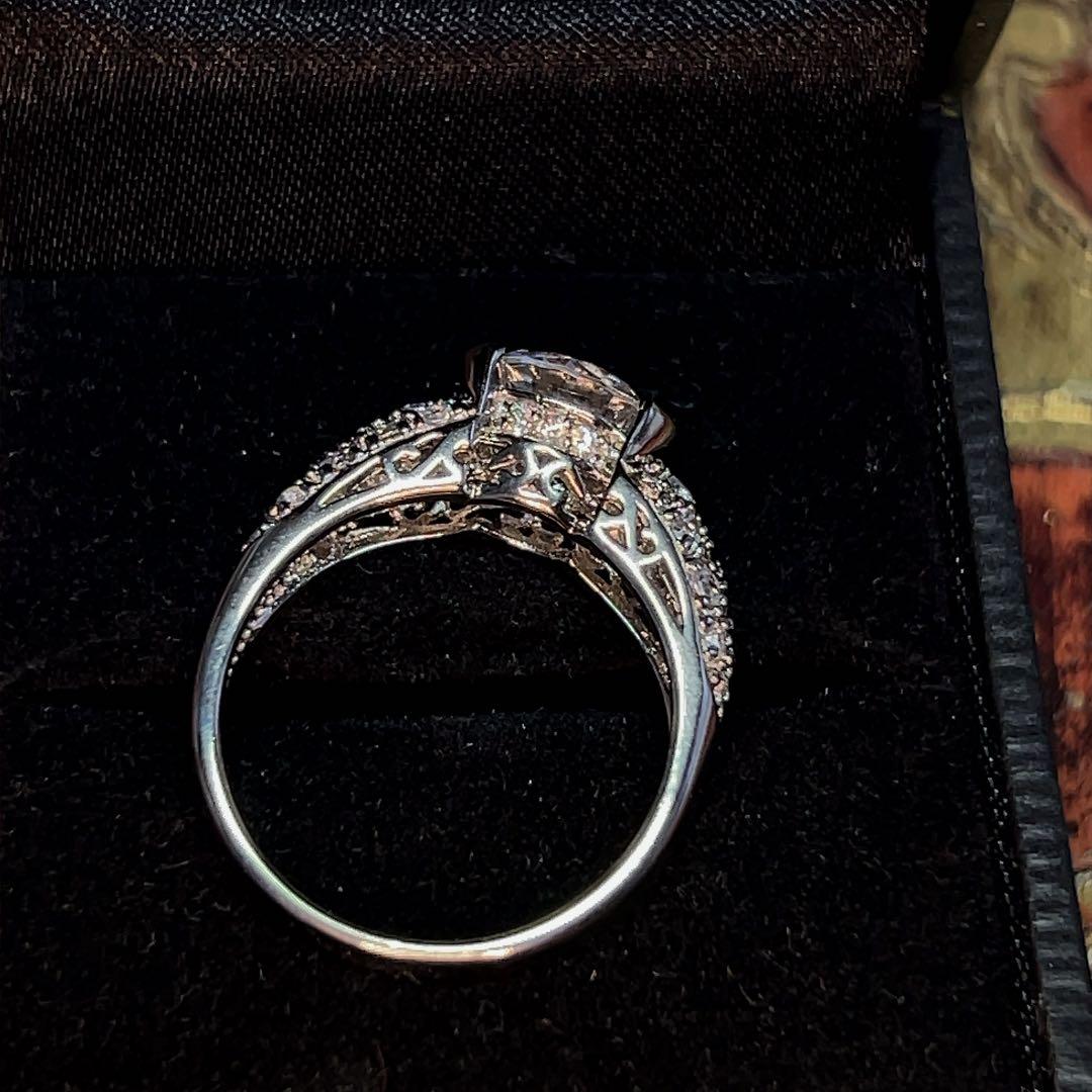 【美品】ete エテ パヴェ リング SV925P 大粒 13号