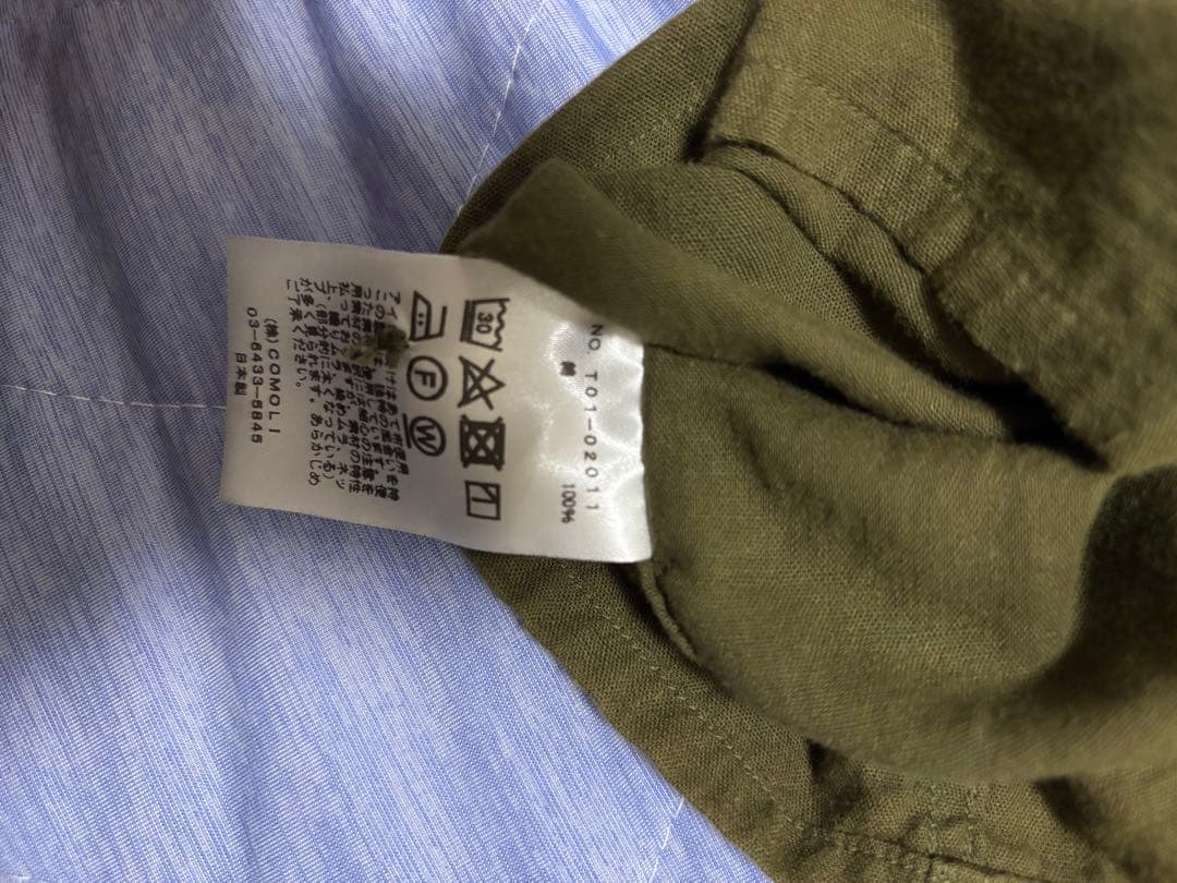COMOLI ベタシャン CPO シャツ auralee stein yoke