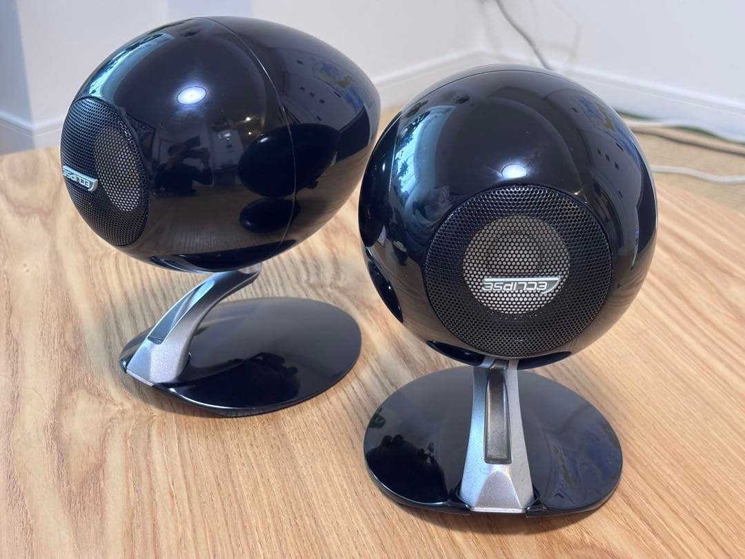 ECLIPSE TD307II BK スピーカーセット 動作未確認