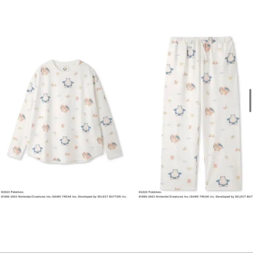【値下げ中】ジェラートピケ ポケモンスリープ ルームウェアセット