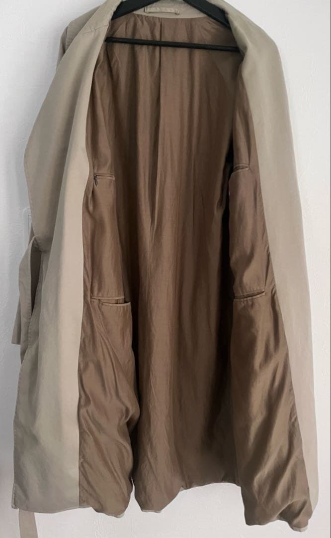 【COMOLI】21ss ウォッシュド タイロッケンコート