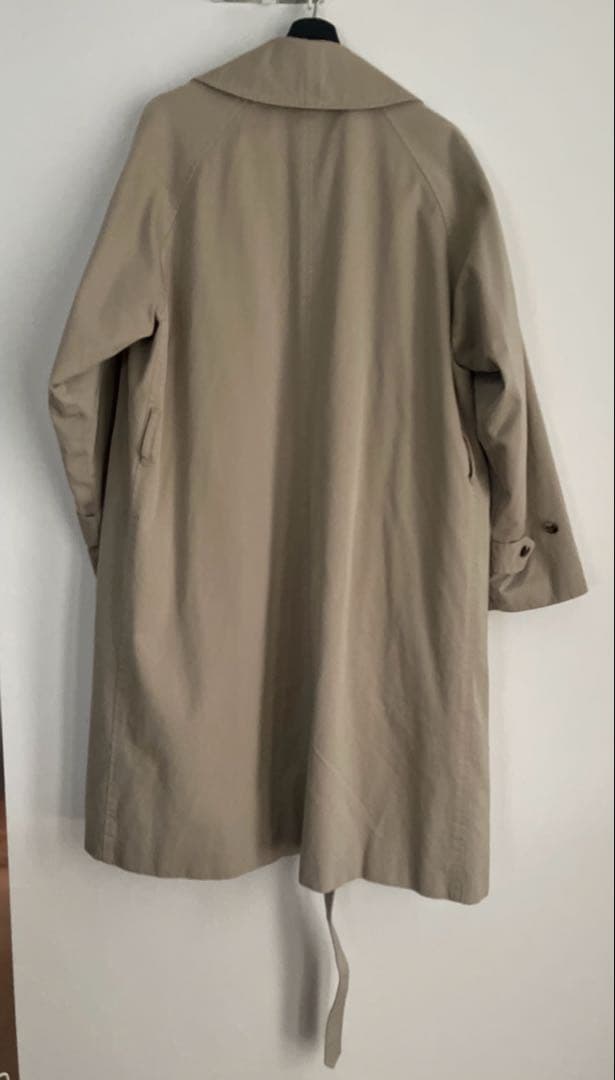 【COMOLI】21ss ウォッシュド タイロッケンコート