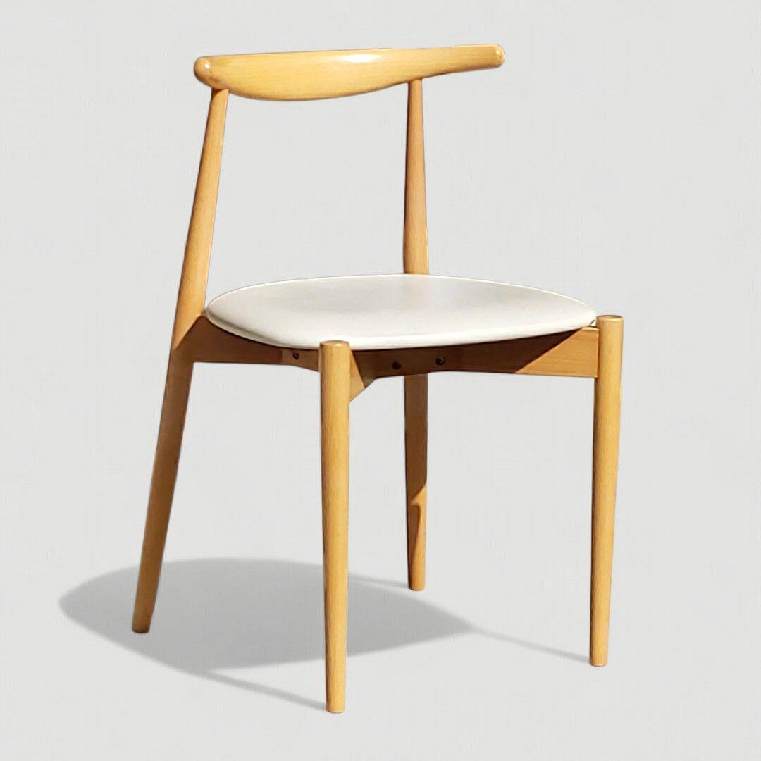 秋田木工 曲木 ダイニングチェア No.0808 IDC大塚家具 ホワイト ②