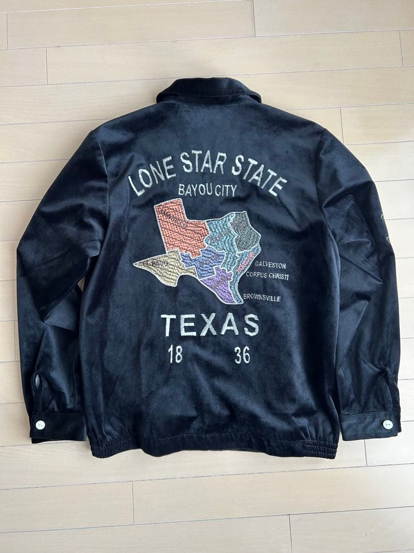 HOUSTON ベトジャン 別珍 ベロア45周年限定モデル