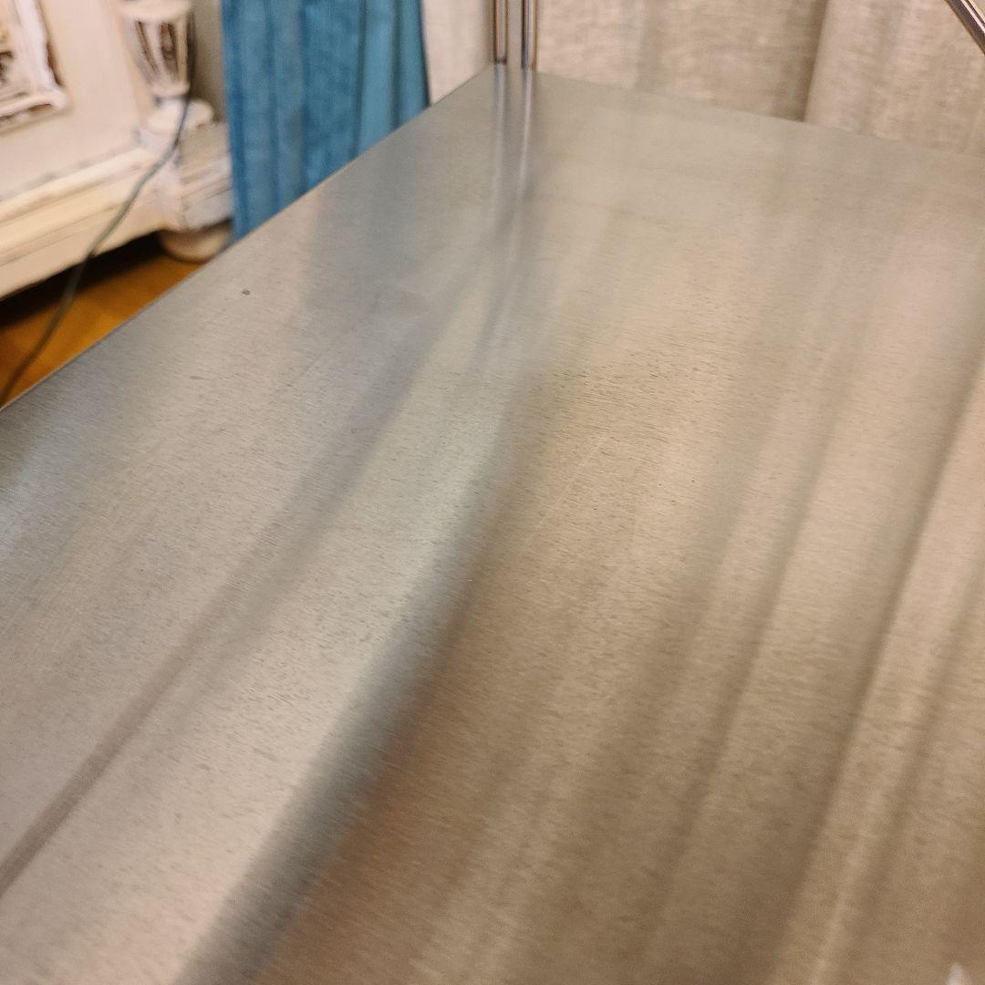 O'gre　オグレ　フラットステンレス3段トロリー　キッチンワゴン　韓国