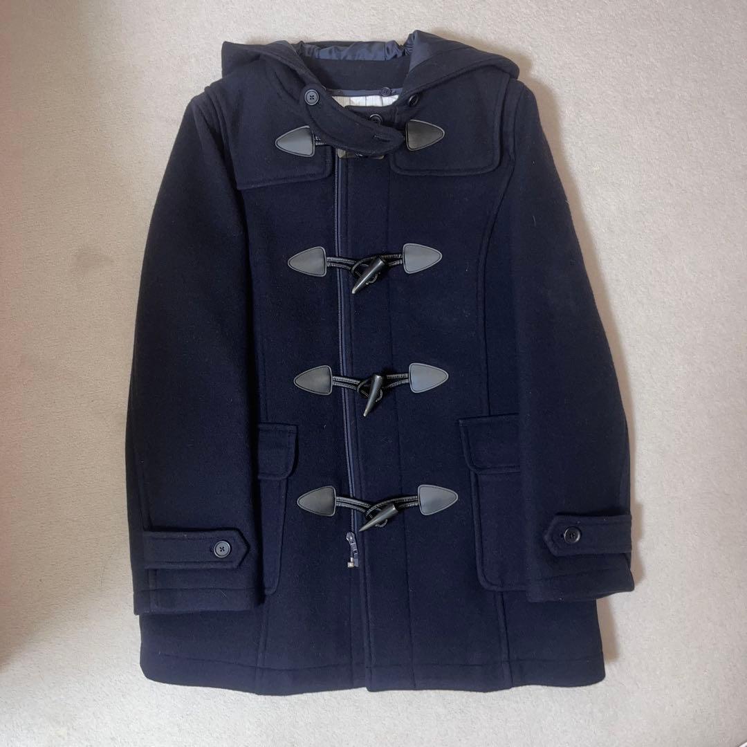 EASTBOY Venus ダッフルコート 裏地付 ネイビー 紺 9号
