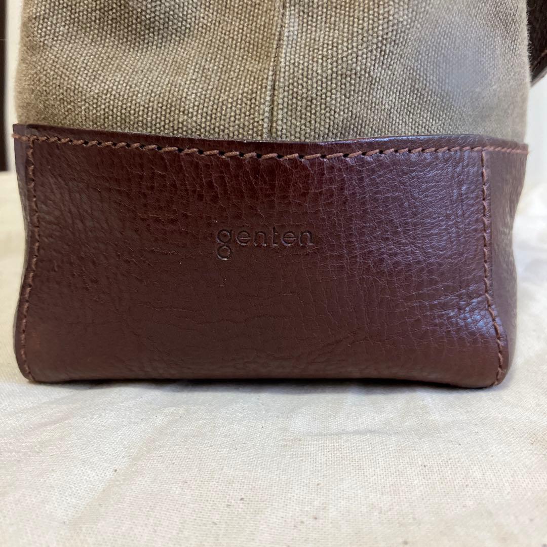 genten ミモザ ベーシックトートバッグ