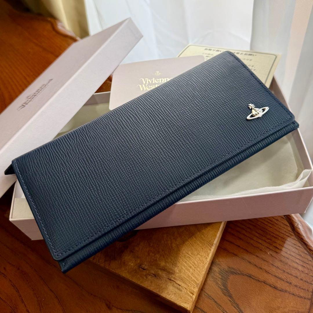 日本製/箱付/未使用/VivienneWestwoodオーブ/長財布