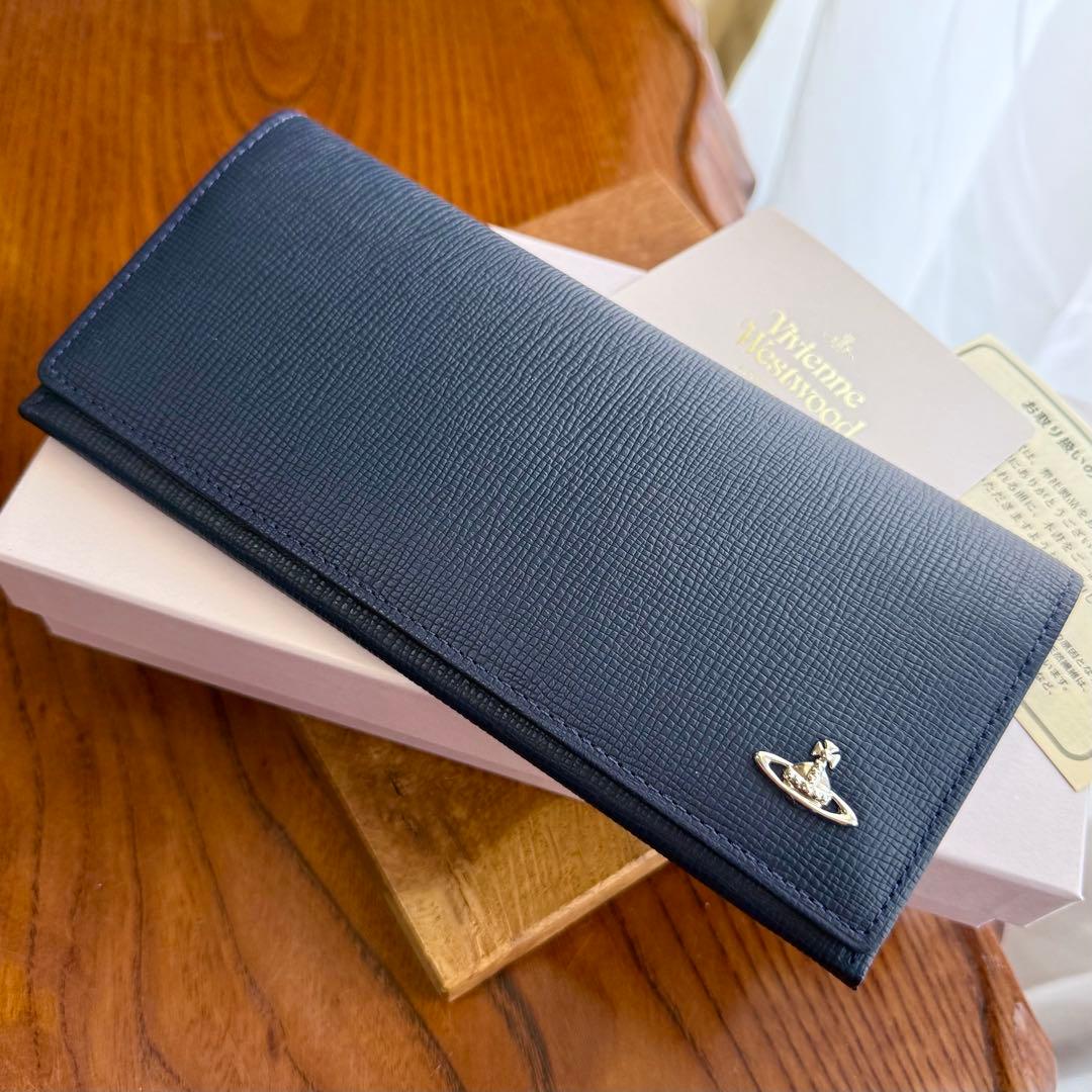 日本製/箱付/未使用/VivienneWestwoodオーブ/長財布