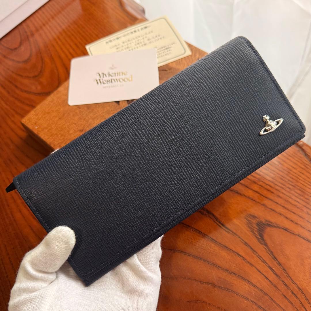 日本製/箱付/未使用/VivienneWestwoodオーブ/長財布