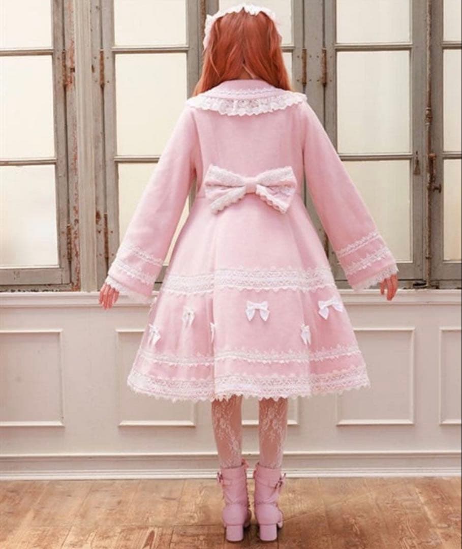 シャルミエール chalmiere メニーリボンコート