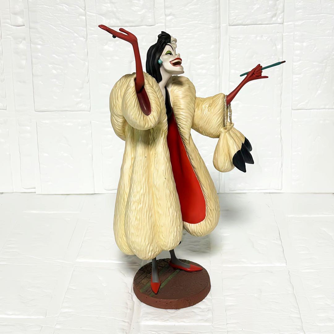 ディズニー　WDCC 101匹わんちゃん　クルエラ　オブジェ　ヴィランズ