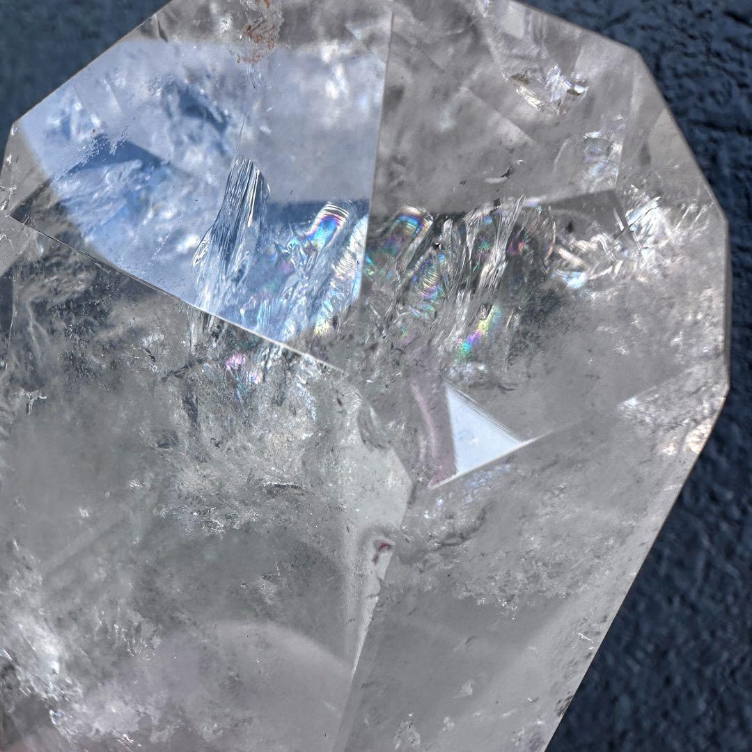 高品質浄化 超強いパワーレインボーヒマラヤクラスターパワーストーン原石A1095