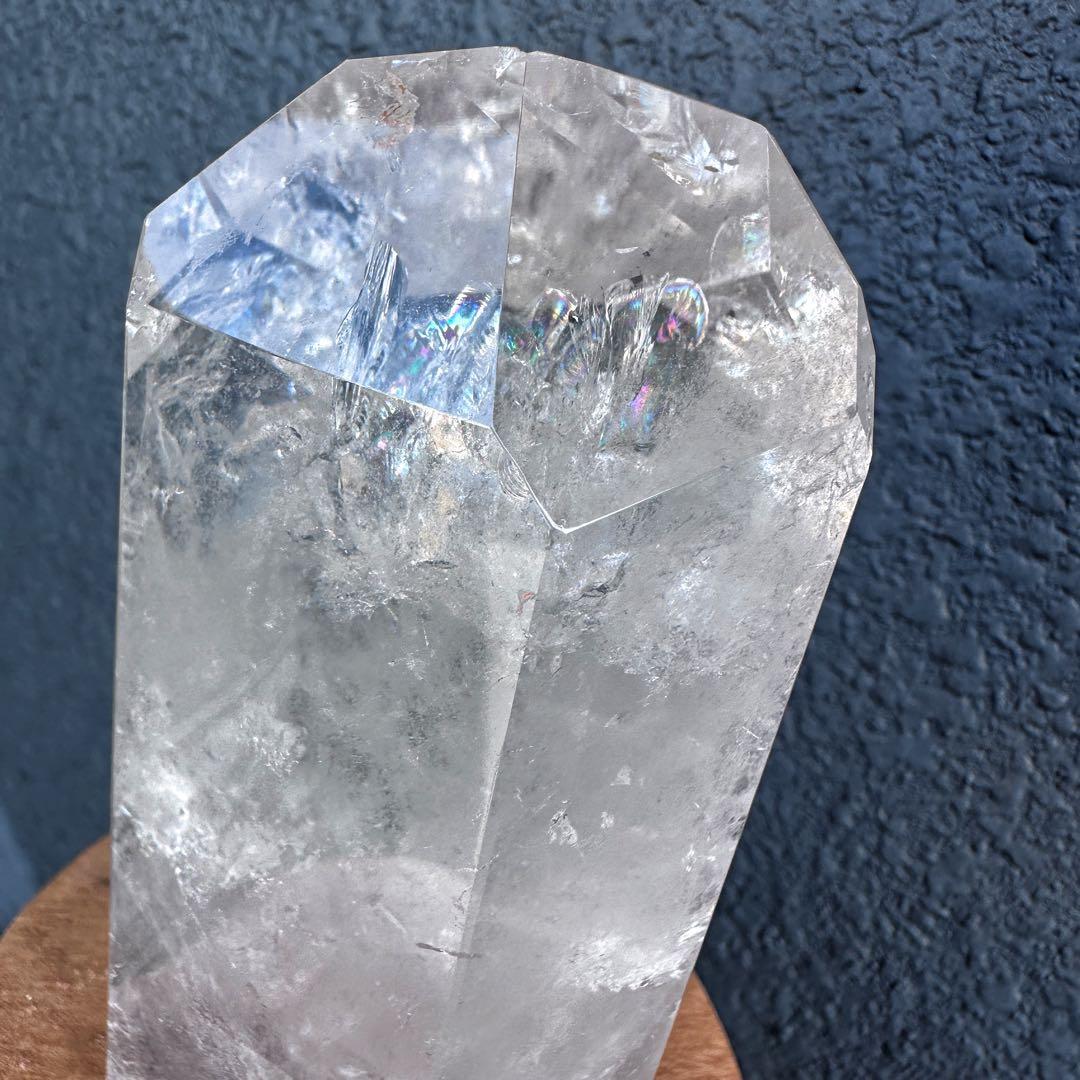 高品質浄化 超強いパワーレインボーヒマラヤクラスターパワーストーン原石A1095