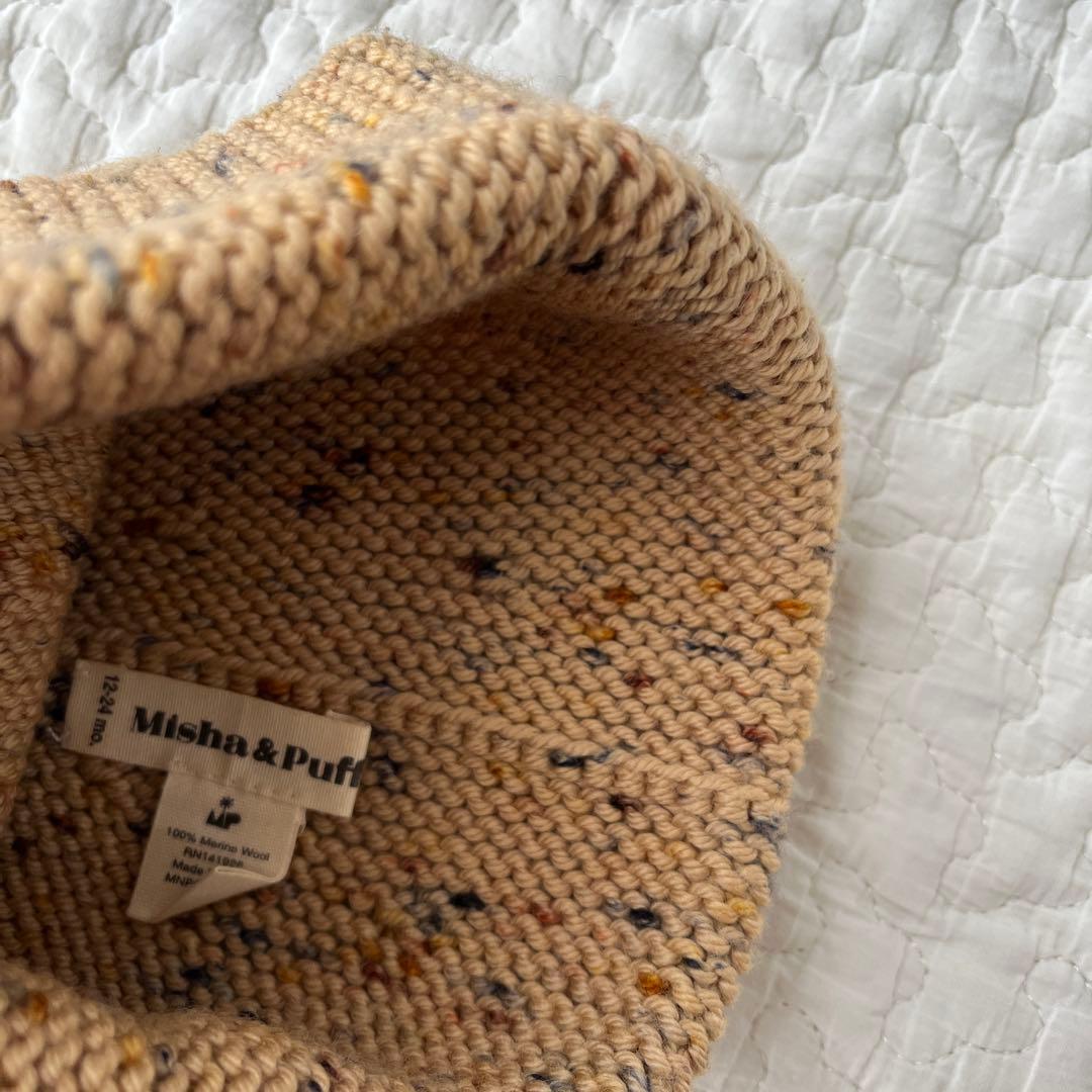 Misha & Puff Garter Hat 【 12-24m 】