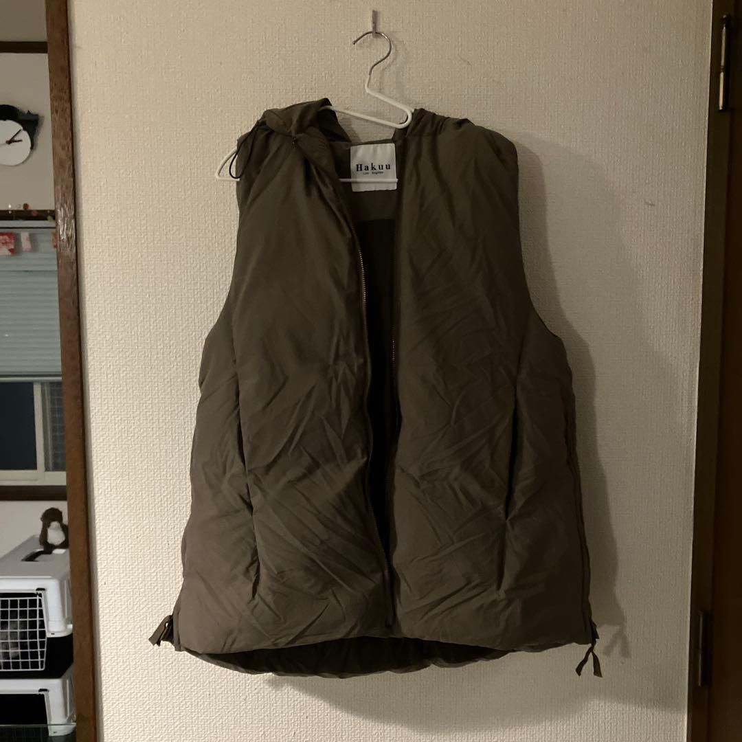プラージュ HAKUU ハクウ ダウン SP MIDIL DOWN VEST