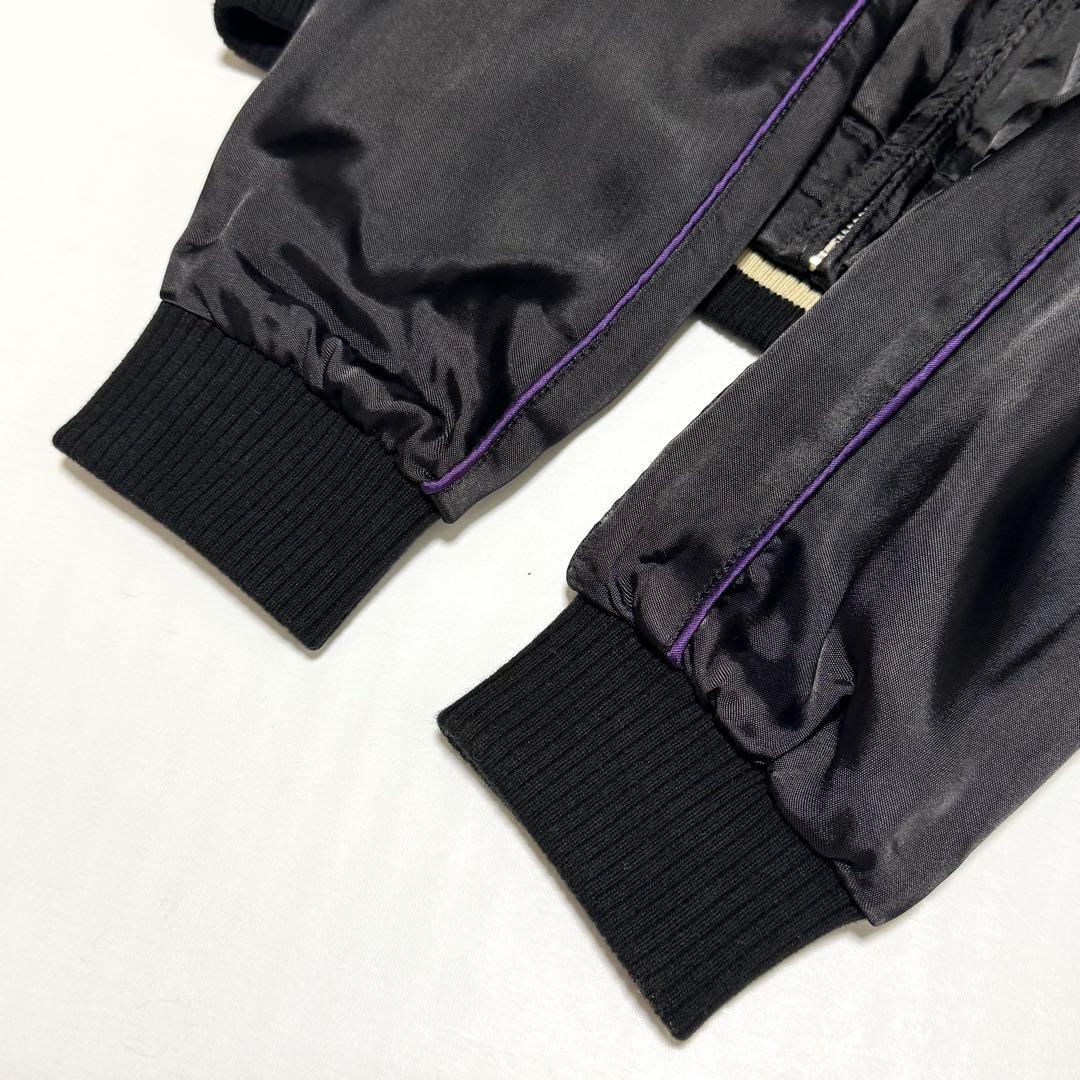 美品 CROPPED HEADS スカジャン リバーシブル 鷹 刺繍 スーベニア