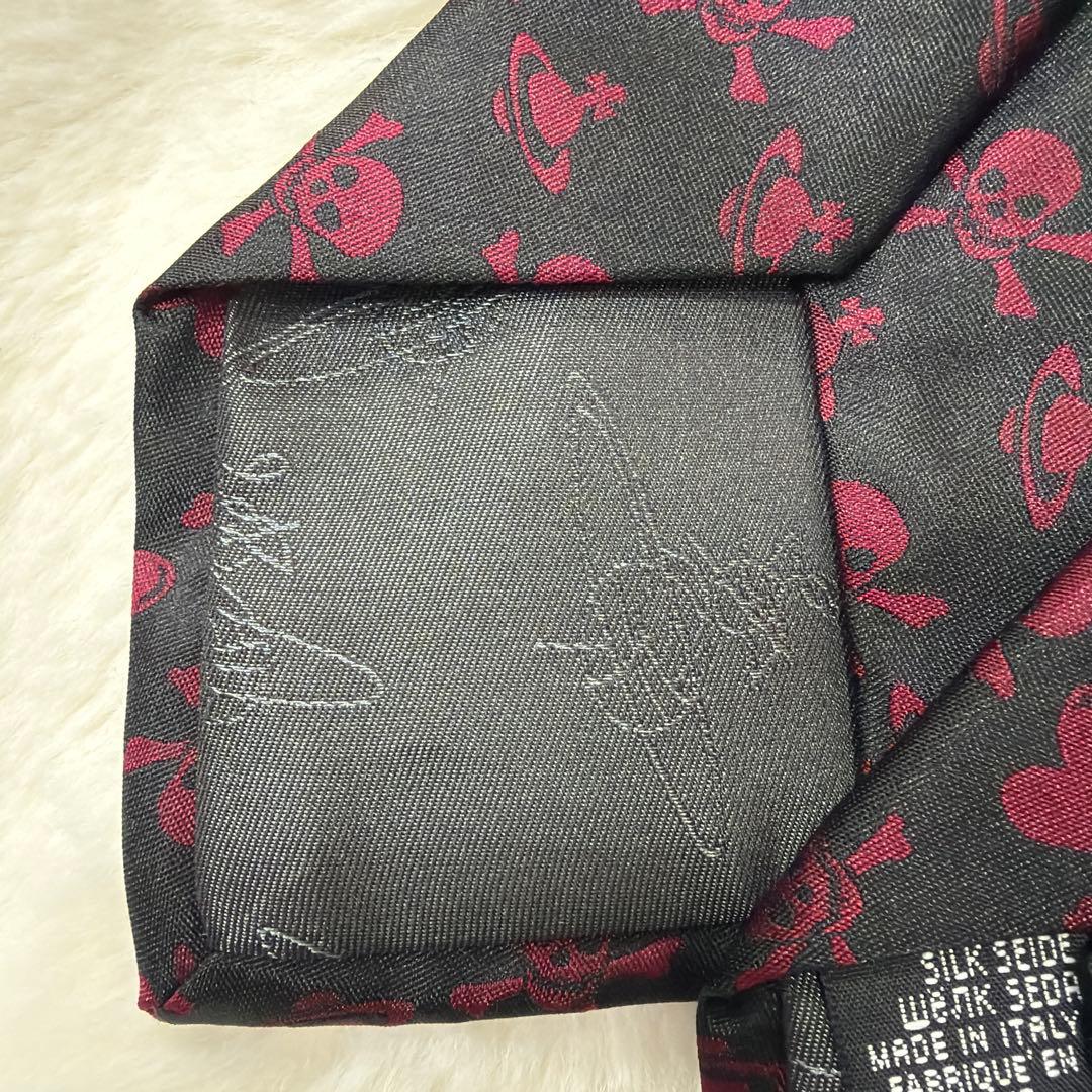 Vivienne Westwood ヴィヴィアン オーブ スカル ♡ ネクタイ