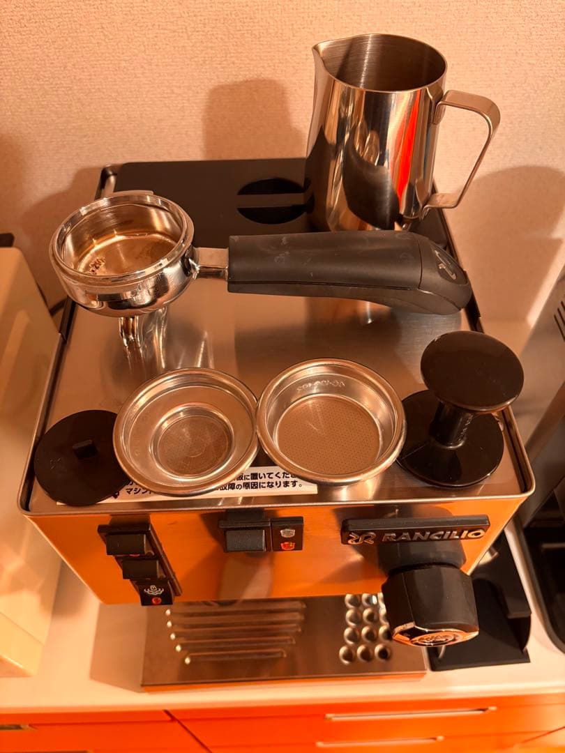 Rancilio シルビア／ロッキー　エスプレッソマシン グラインダー