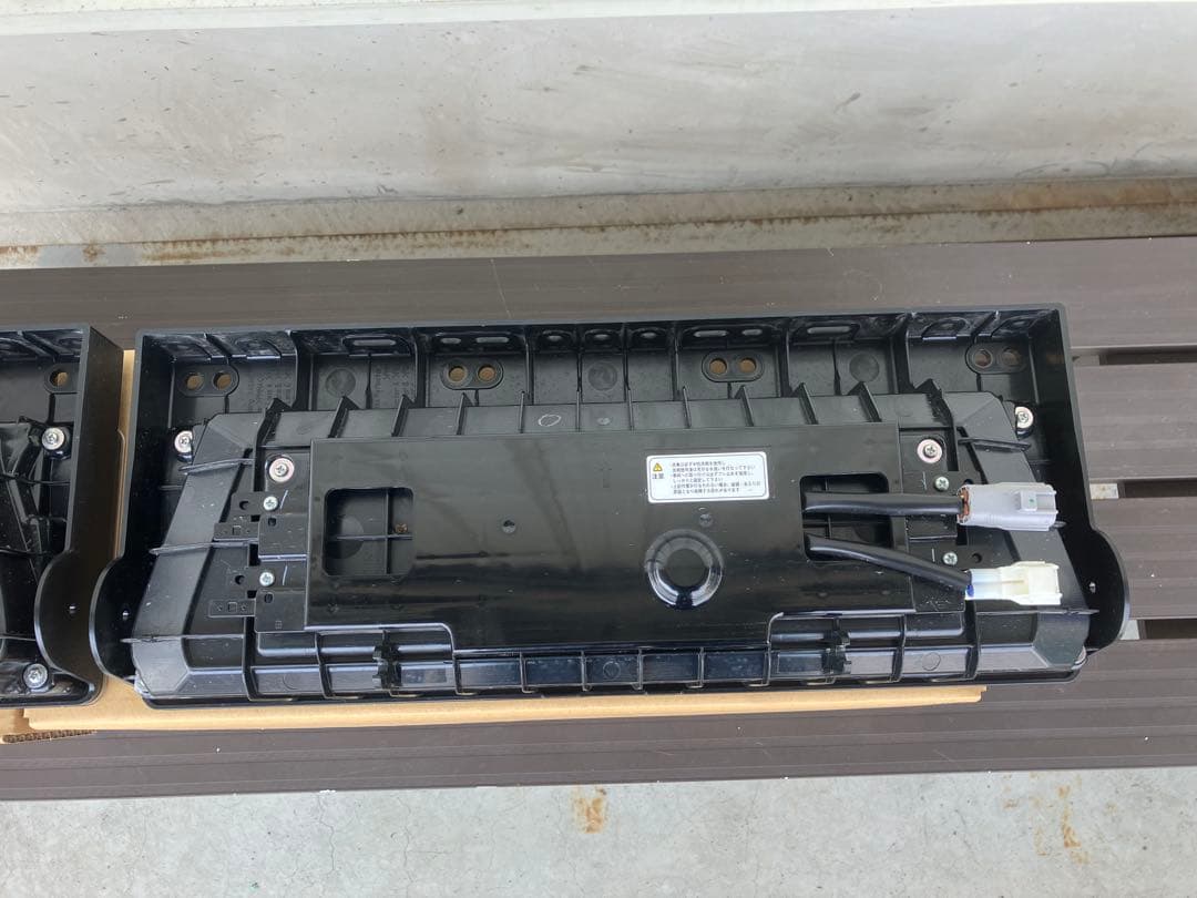 マリン テールランプ 左右セット クリア/レッド