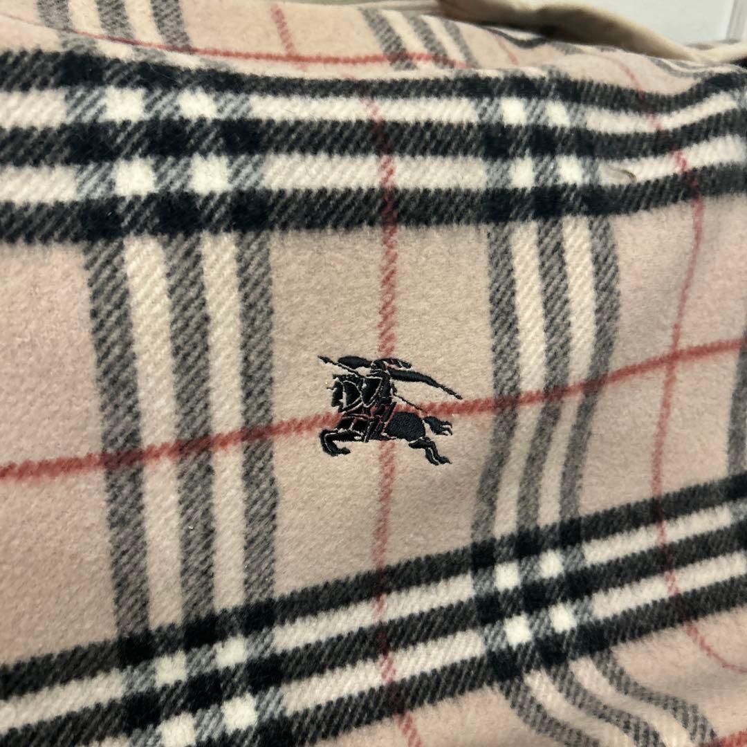 【未使用品】BURBERRY ウール毛布 140×200