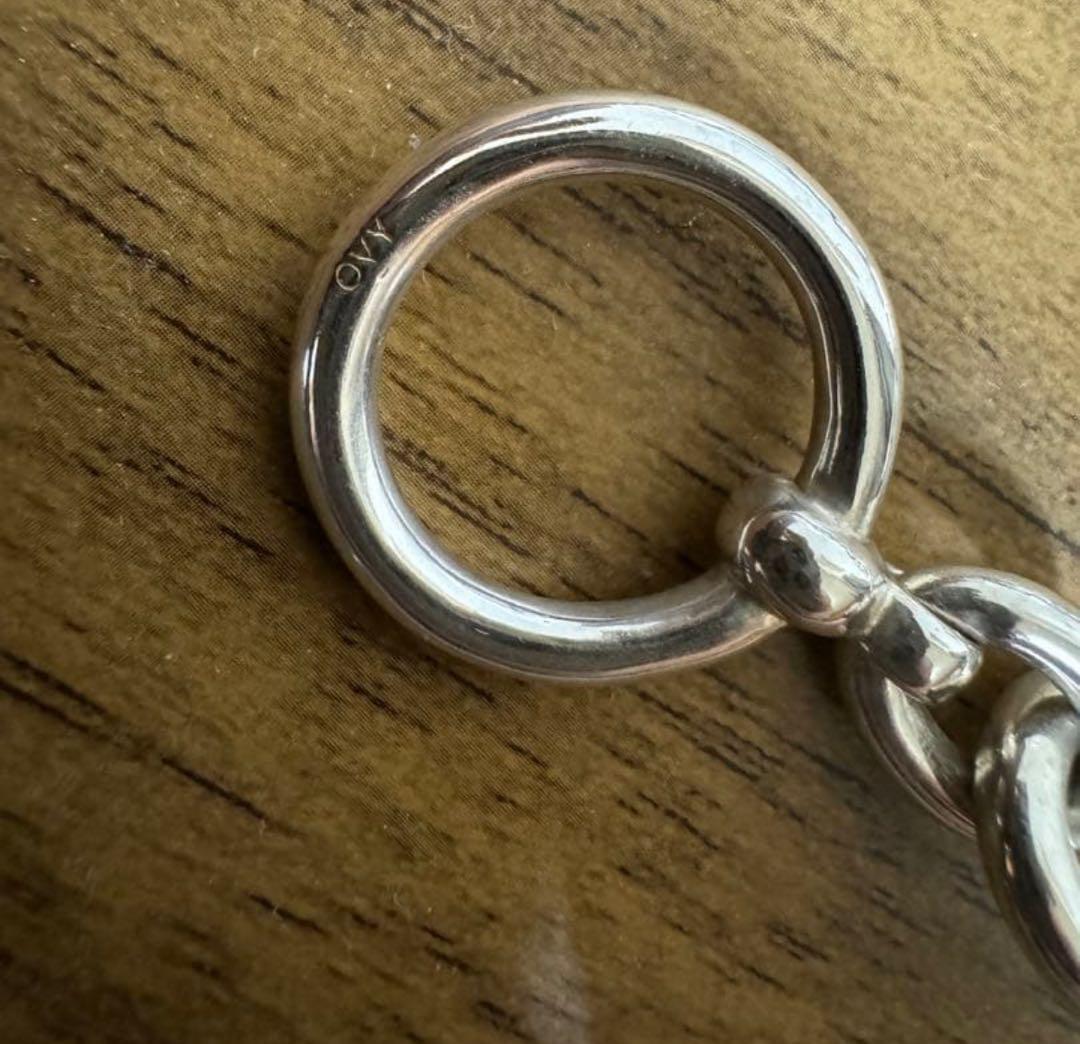 OVY Silver Anchor Chain Bracelet 希少Sサイズ