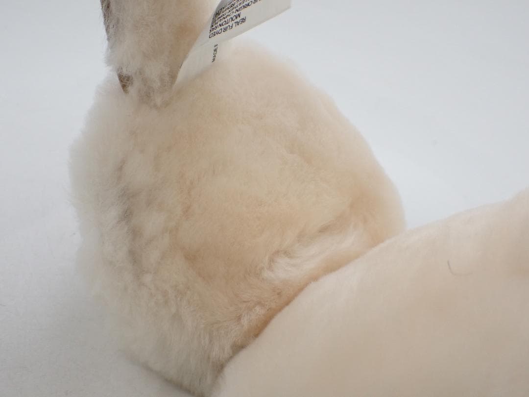 美品 UGG アグ シープスキン イヤーマフ ベージュ チェスナット