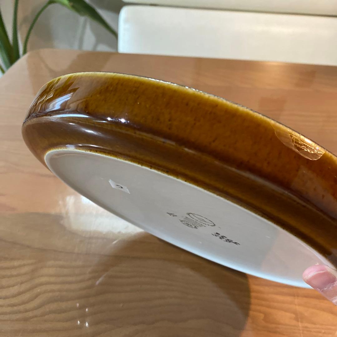 バッカ　エレンマルマー　ロイヤルコペンハーゲン　北欧　大皿　25㎝　ビンテージ