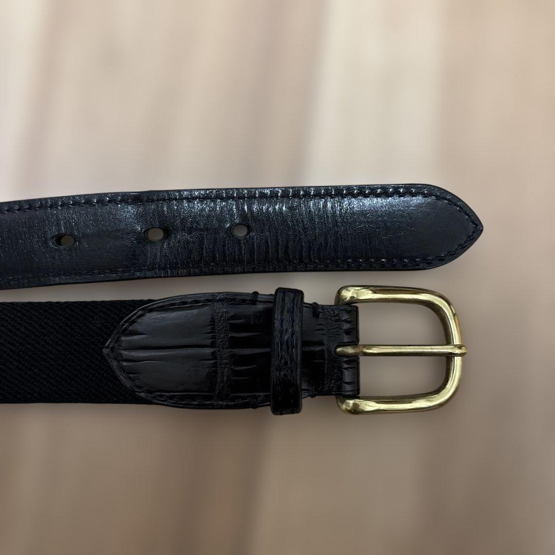 【キャプテンサンシャイン】Rubber Belt（ブラック）