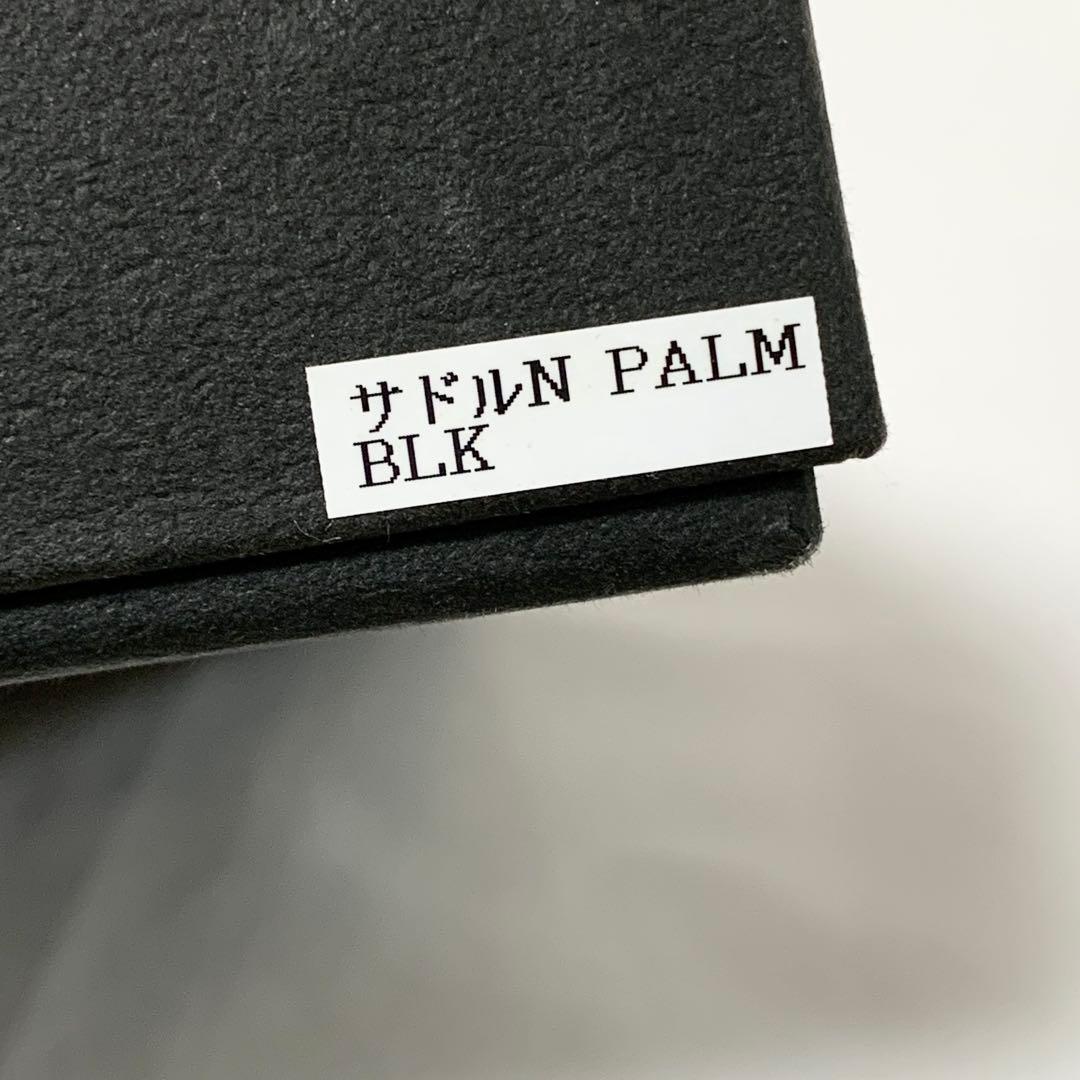 ワイルドスワンズ ケース 王冠ロゴ パーム ブラック カードケース