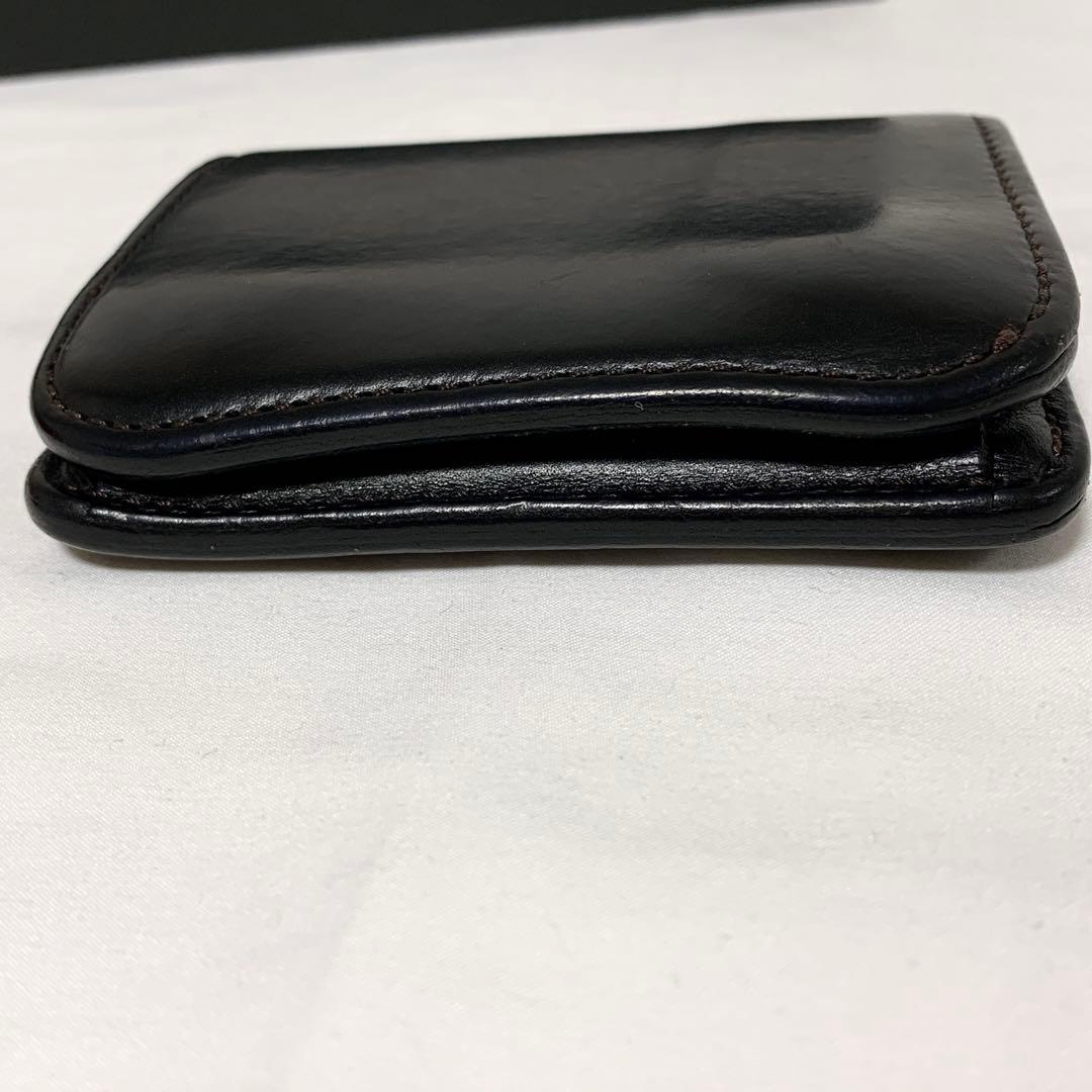 ワイルドスワンズ ケース 王冠ロゴ パーム ブラック カードケース